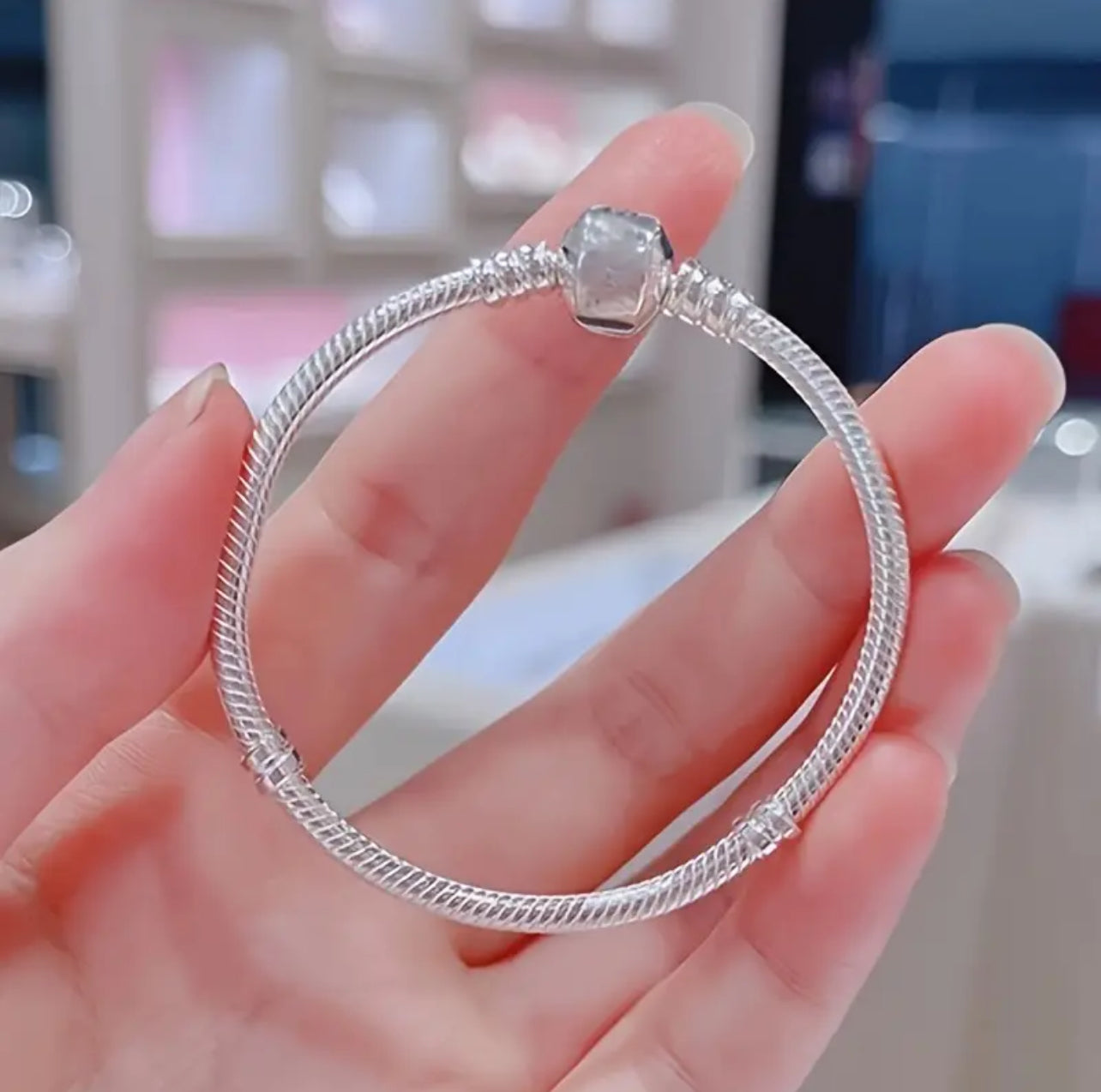 Silver Charm Bracelet